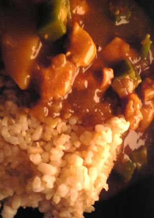 鶏胸肉とオクラとじゃがいものカレー-レシピのメイン写真