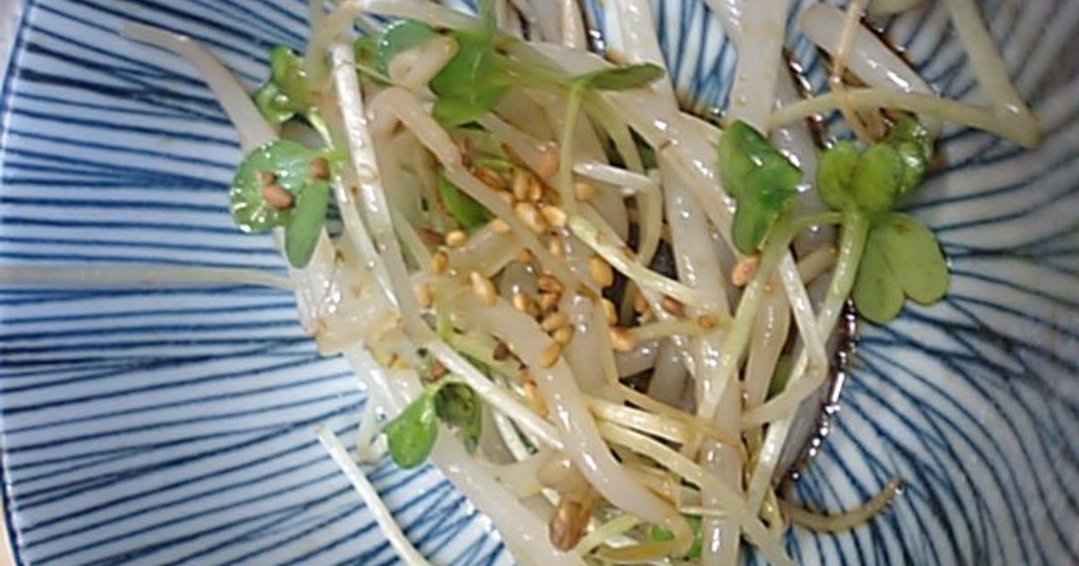 もやしの赤しそ風味サラダ by 三島食品 【クックパッド】 簡単おいしい