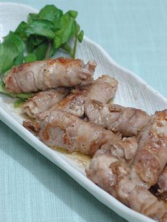 エリンギのしゃぶ肉巻き*アンチョビ風味-レシピのメイン写真
