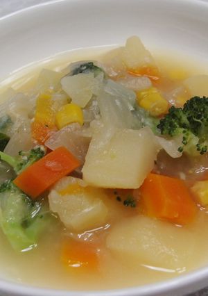 野菜たっぷり❤洋風みそ汁-レシピのメイン写真