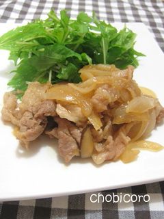 玉ねぎ入り 豚肉のオイスター生姜焼き-レシピのメイン写真