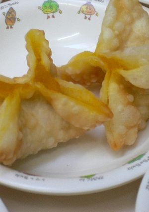 かぼちゃの包み揚げ-レシピのメイン写真