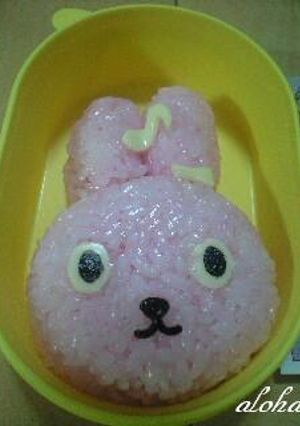キャラ弁・・・うさちゃんごはん-レシピのメイン写真
