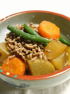 大根のそぼろ煮-レシピのメイン写真