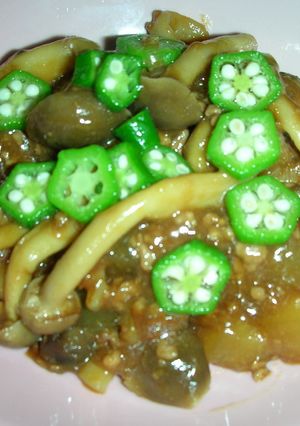 100gあったら・合挽(大根とシメジ)-レシピのメイン写真