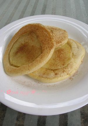 焼きりんごのプチパンケーキ-レシピのメイン写真