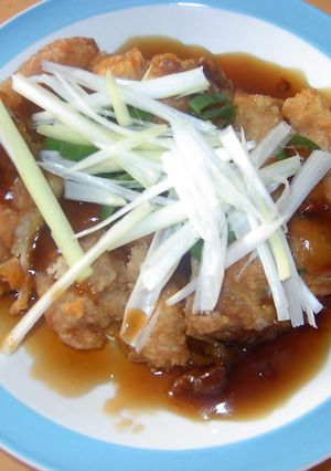 鶏肉の甘酢かけ-レシピのメイン写真