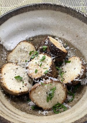 皮付き里芋の素揚げ-レシピのメイン写真