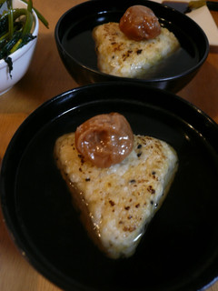 ❤余った栗ご飯❤ DE焼きおにぎり❤茶漬-レシピのメイン写真