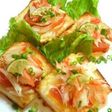 海からサラダフレークでホットサンド☆