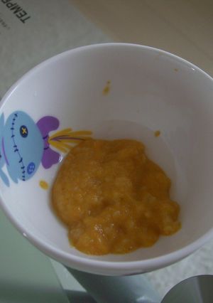離乳食初期　人参と白菜のミルク煮☆-レシピのメイン写真