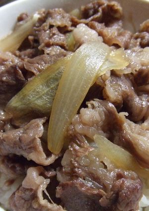 簡単！うまい！牛丼-レシピのメイン写真