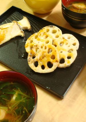レンコンソテーWith照り照りソース-レシピのメイン写真