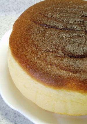 ♪私のプロセス　スフレチーズケーキ♪-レシピのメイン写真