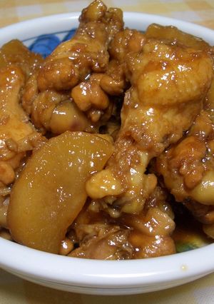 手羽元のこっくり煮♪-レシピのメイン写真