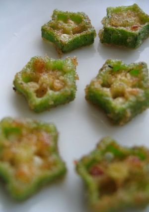 オクラの唐揚げ？-レシピのメイン写真