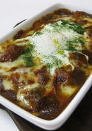 カレーリメイク★トーストで焼きカレー!-レシピのメイン写真