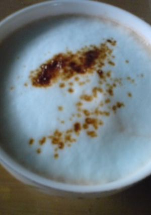 ほっと一息♪チョコミントカフェラテ-レシピのメイン写真