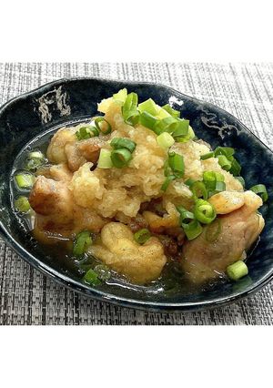 鶏もも肉のみぞれ煮★動画あり★-レシピのメイン写真