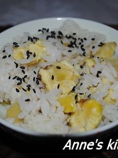 簡単でおいしい栗ごはん-レシピのメイン写真