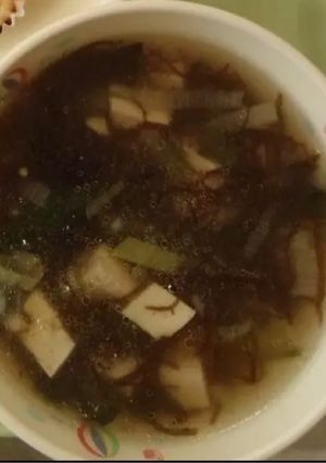 【学校給食】もずくスープ-レシピのメイン写真