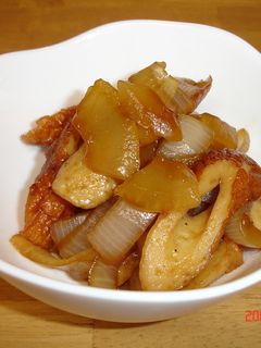 激安!ちくわと玉ねぎの炒め煮☆-レシピのメイン写真
