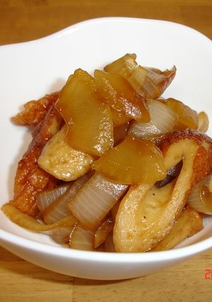 激安！ちくわと玉ねぎの炒め煮☆-レシピのメイン写真