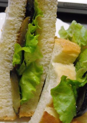 なすの照り焼きサンド-レシピのメイン写真