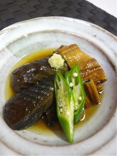 茄子と焼き穴子の煮物-レシピのメイン写真