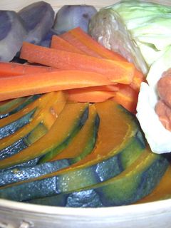 蒸し野菜のとろとろソース添え-レシピのメイン写真