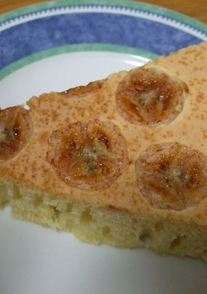 炊飯器でキャラメルバナナケーキ-レシピのメイン写真