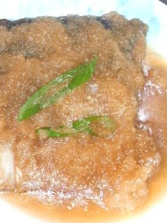 鯖のみぞれ煮-レシピのメイン写真