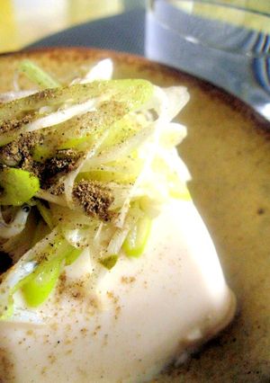 長ねぎとしらすののっけ冷ややっこ-レシピのメイン写真
