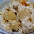 残った肉じゃがで炊き込みご飯☆