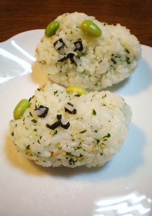 豆しばおにぎり☆-レシピのメイン写真