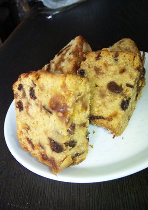 りんごとレーズンのカラメルパウンドケーキ-レシピのメイン写真