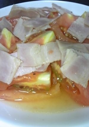 トマトベーコン炒め-レシピのメイン写真