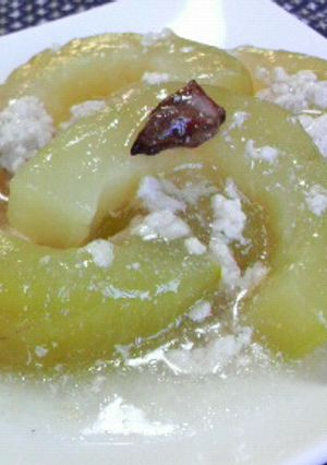 瓜の中華餡かけ～！-レシピのメイン写真