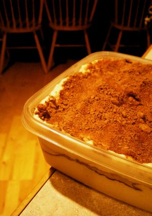 アメリカで作る豆腐ティラミス☆-レシピのメイン写真