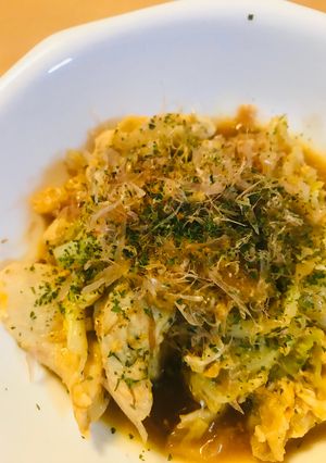 鶏肉&キャベツのソース炒め-レシピのメイン写真
