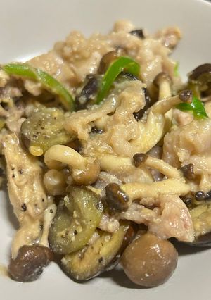 豚肉と茄子の味噌炒め-レシピのメイン写真