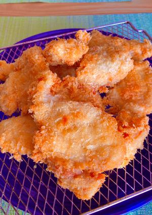 衣の付け方にコツあり！簡単チキンカツ♪-レシピのメイン写真