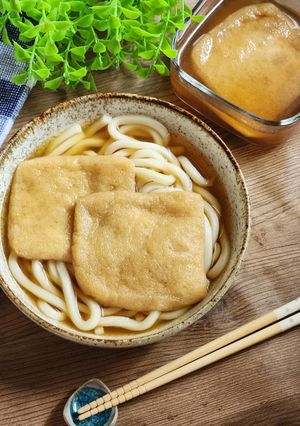 ♡そば・うどんの甘いあげの作り方♡-レシピのメイン写真