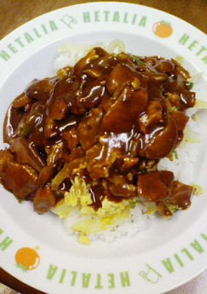 学食のオムライス（かけ）-レシピのメイン写真