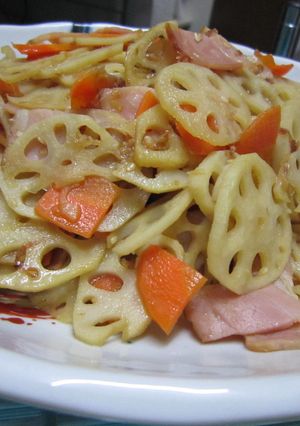 ㋻甘ウマ☆れんこんのきんぴら-レシピのメイン写真