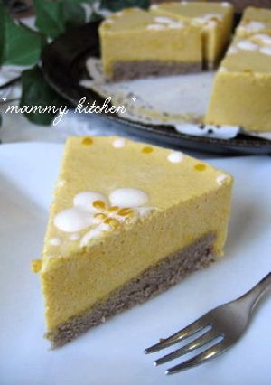 かぼちゃのムースケーキ♪-レシピのメイン写真