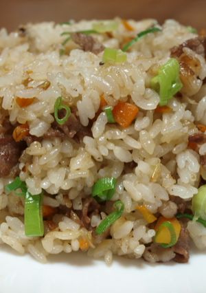 がっつり♪牛肉の中華風炒飯-レシピのメイン写真