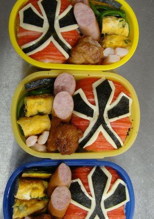 シンケンジャー☆キャラ弁☆-レシピのメイン写真