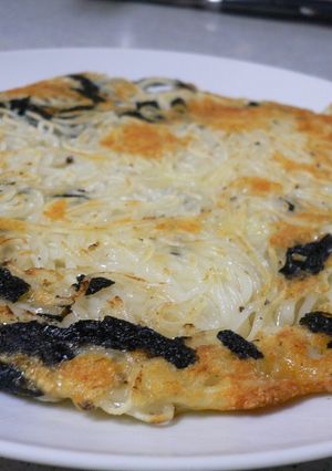 そうめん焼いちゃえ！-レシピのメイン写真