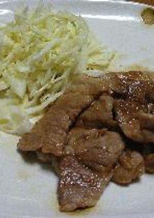 豚のしょうが焼き！-レシピのメイン写真